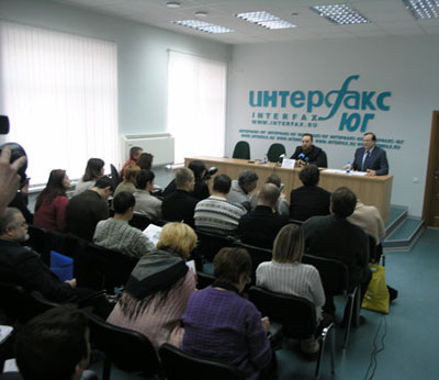 Пресс-конференция Александра Дугина в информационном агентстве Интерфакс-Юг